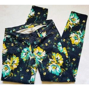 Old Navy Floral Rockstars